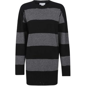 Stella McCartney, Dames, Jurken, Veelkleurig, Maat: S Wol,