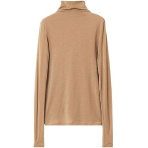 Rodebjer, Dames, Tops, Bruin, Maat: S Wol,