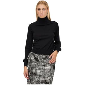 Erika Cavallini, Dames, Truien, Zwart, Maat: M Wol,