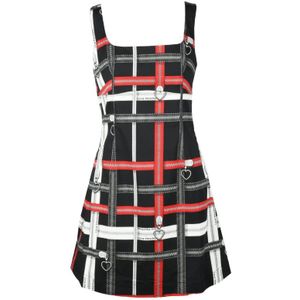 Love Moschino, Dames, Jurken, Veelkleurig, Maat: M Katoen,