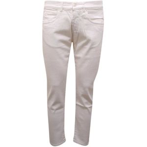 Nine In The Morning, Heren, Jeans, Wit, Maat: W32 Denim,