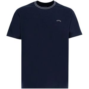 Paul & Shark, Heren, Tops, Blauw, Maat: M Katoen,