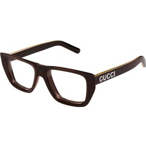 Gucci, Heren, Accessoires, Bruin, Maat: 52 MM
