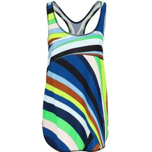 Pucci, Dames, Tops, Veelkleurig, Maat: 2XS Satijn,