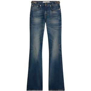 Golden Goose, Dames, Jeans, Blauw, Maat: W27 Katoen,