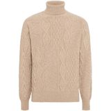 Boggi Milano, Heren, Truien, Beige, Maat: S Wol,