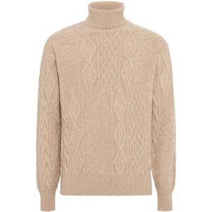 Boggi Milano, Heren, Truien, Beige, Maat: S Wol,