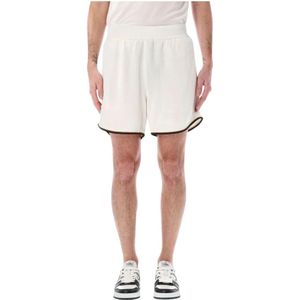 Fendi - Korte Broeken - Wit - Slim-Fit - Heren