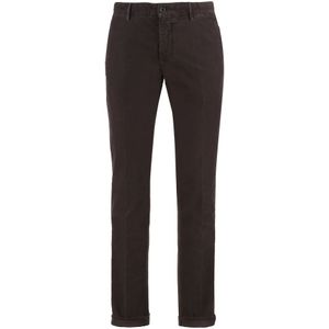 Slowear, Heren, Broeken, Bruin, Maat: W36 Katoen,