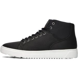 HUB Murrayfield 3 0 Sneakers - Leren Sneaker - Heren - Zwart