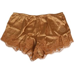 Dolce & Gabbana, Dames, Ondergoed, Bruin, Maat: S Zijde,