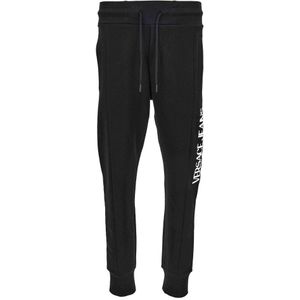 Versace Jeans Couture, Heren, Broeken, Zwart, Maat: XL Katoen,