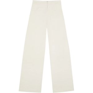 Cortana, Dames, Broeken, Beige, Maat: XS Linnen,