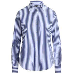 Ralph Lauren, Dames, Blouses & Shirts, Blauw, Maat: S Katoen,