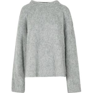 Jucca, Dames, Truien, Grijs, Maat: XS Wol,