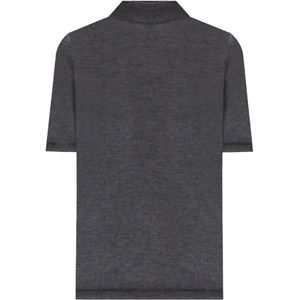 Brunello Cucinelli, Dames, Truien, Grijs, Maat: L Zijde,