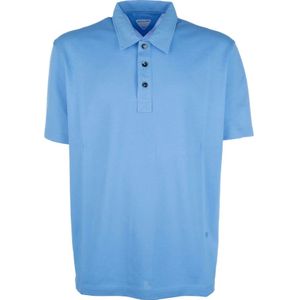 Bottega Veneta, Heren, Tops, Blauw, Maat: S