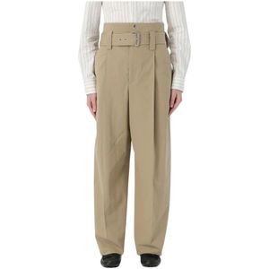 Bottega Veneta, Dames, Broeken, Beige, Maat: XS