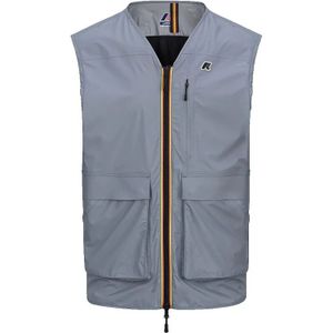 K-Way, Heren, Jassen, Grijs, Maat: L Nylon,