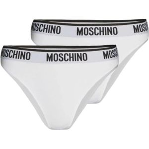 Moschino, Dames, Ondergoed, Wit, Maat: S