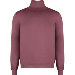 Malo, Heren, Truien, Roze, Maat: 2XL Kasjmier,