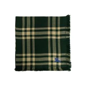 Burberry Wollen sjaal , Green , unisex , Maat: ONE Size