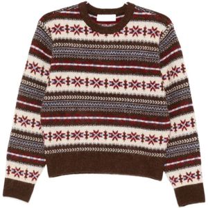 Dunst, Dames, Truien, Bruin, Maat: S Wol,