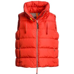 Parajumpers, Heren, Jassen, Oranje, Maat: M Nylon,