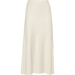 Brunello Cucinelli, Dames, Rokken, Beige, Maat: XS Viscose,