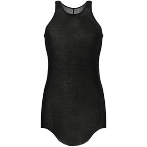 Rick Owens, Heren, Tops, Zwart, Maat: M Zijde,