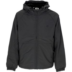 Element, Heren, Jassen, Zwart, Maat: M Fleece,