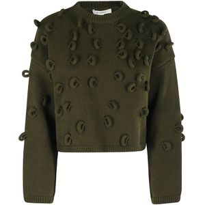 JW Anderson, Dames, Truien, Groen, Maat: XS Katoen,