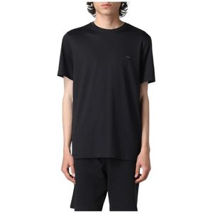 Michael Kors, Heren, Tops, Zwart, Maat: L Katoen,