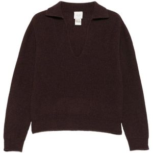 Alysi, Dames, Truien, Bruin, Maat: S Zijde,