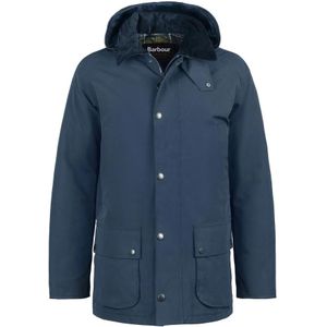 Barbour, Heren, Mantels, Blauw, Maat: L Katoen,
