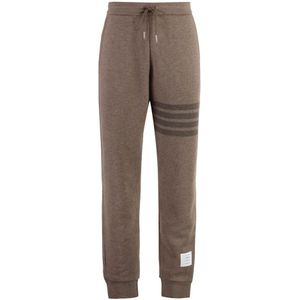 Thom Browne, Heren, Broeken, Bruin, Maat: S Wol,