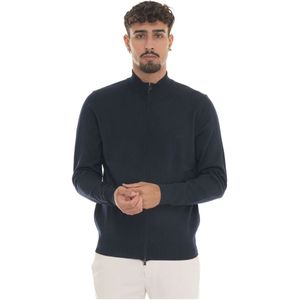 Hugo, Heren, Truien, Blauw, Maat: L Wol,