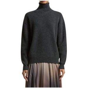 Peserico, Dames, Truien, Grijs, Maat: M Jersey,