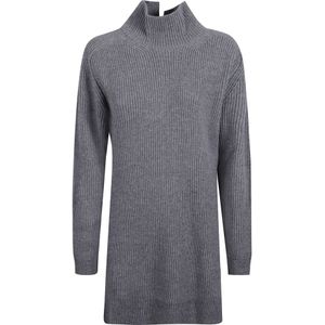 Dondup, Dames, Jurken, Grijs, Maat: XS