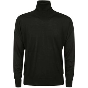 PT Torino, Heren, Truien, Zwart, Maat: M Wol,