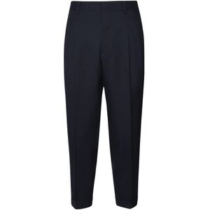 BE Able, Heren, Broeken, Blauw, Maat: W30 Wol,