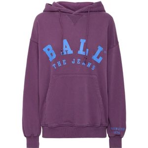 Ball, Dames, Sweatshirts & Hoodies, Paars, Maat: XL