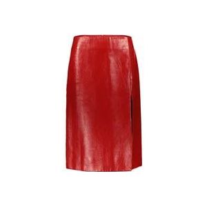 Balenciaga Midi Skirts , Red , Dames , Maat: S