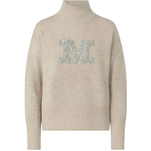 Clips, Dames, Truien, Beige, Maat: M Wol,