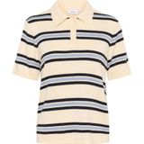 SAINT TROPEZ Trui 'LuviaSZ'  crème / lichtblauw / zwart