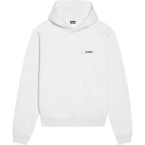 Jacquemus, Heren, Sweatshirts & Hoodies, Grijs, Maat: L