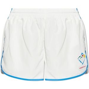 Casablanca, Dames, Korte broeken, Wit, Maat: S Synthetisch,