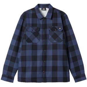 Dickies - Overhemden - Blauw - Heren - Katoen