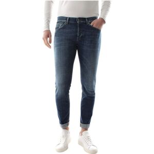 Dondup, Heren, Jeans, Blauw, Maat: W30 Denim,