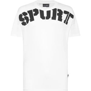 Plein Sport, Heren, Tops, Wit, Maat: L